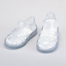 Load image into Gallery viewer, Igor Star Glitter Clear Jelly Sandal
