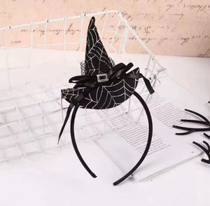 Halloween Black Witches Hat Hairband