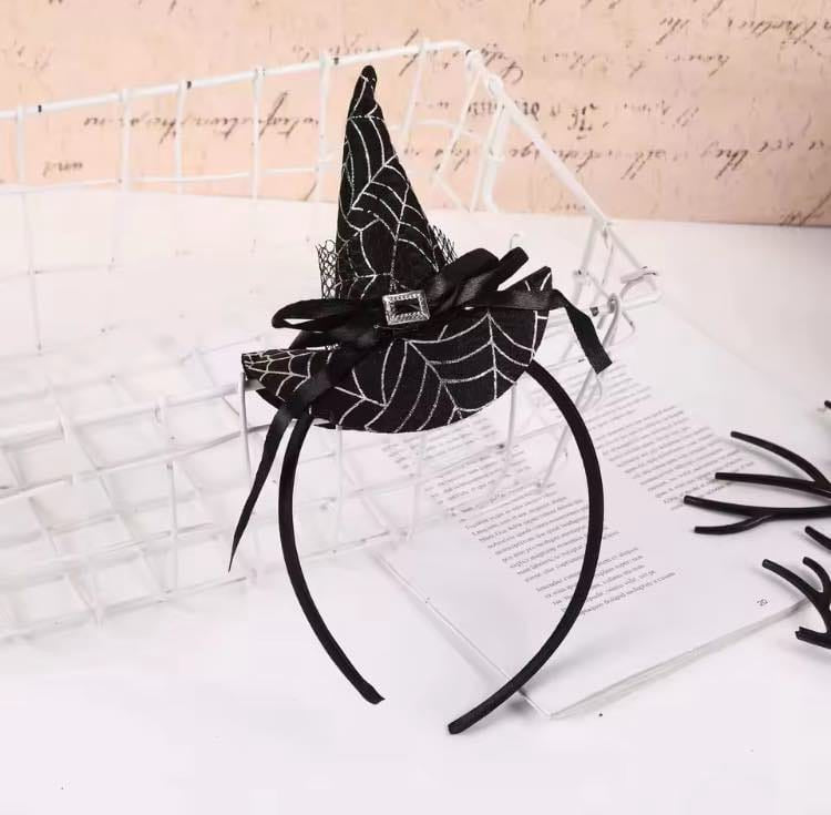 Halloween Black Witches Hat Hairband