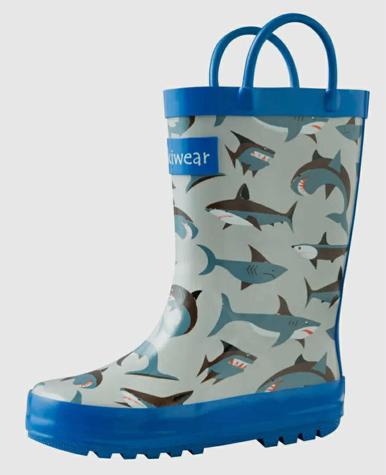 Oaki Shark Frenzy Wellies