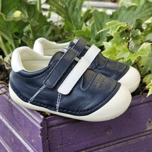 Andanines Navy/White Leather Pre-Walker 201189