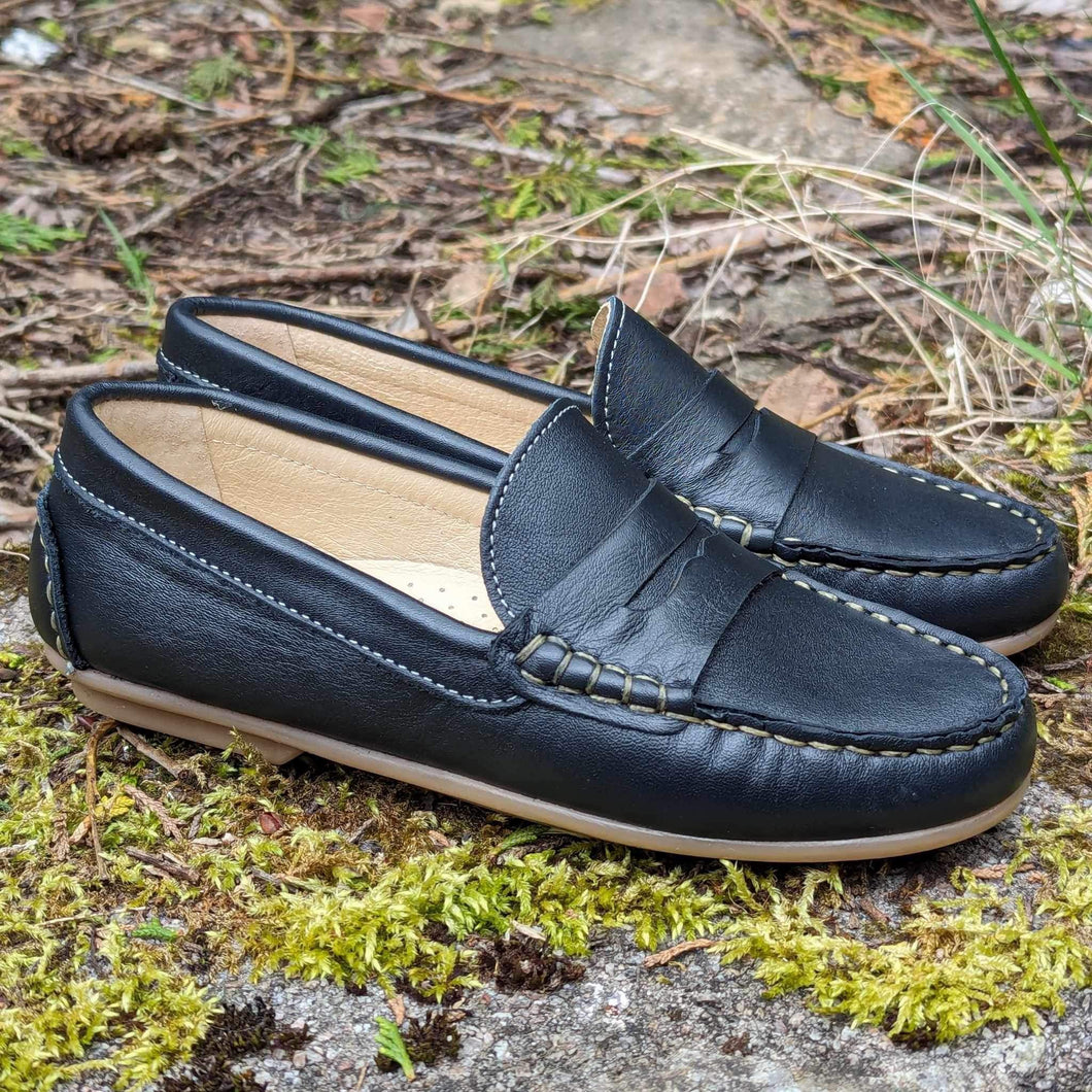 Andanines 181663-14 Navy Leather
