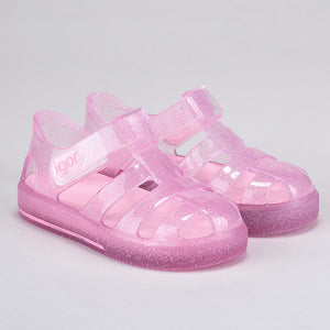 Igor Star Glitter Rosa jelly sandal