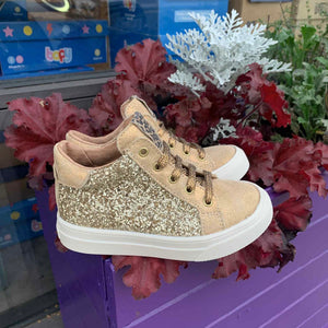 Bopy Sadiva Gold Hi-Top Boot