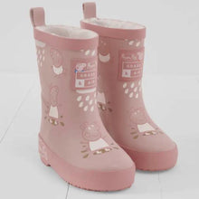 Load image into Gallery viewer, Grass &amp; Air Peppa Pig Pink Colour Changing Wellies

