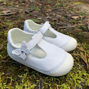 Andanines Pre-Walkers 221247 White Leather