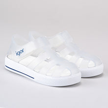 Load image into Gallery viewer, Igor Star Transparent Clear jelly sandal
