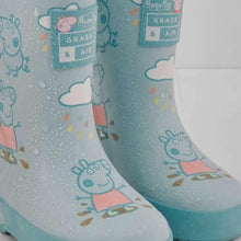 Load image into Gallery viewer, Grass &amp; Air Blue Wellies Peppa Pig
