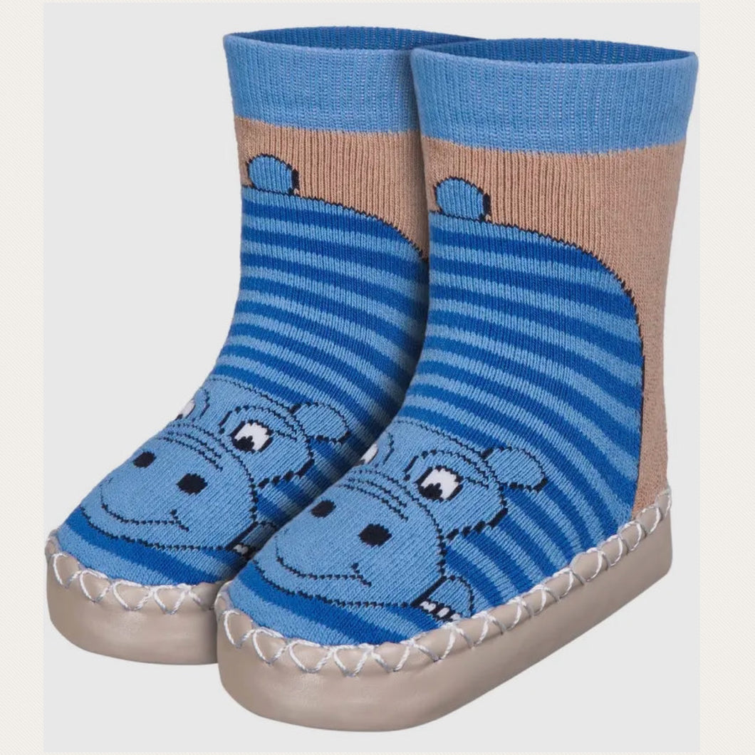 Playshoes Hippo Slipper Socks