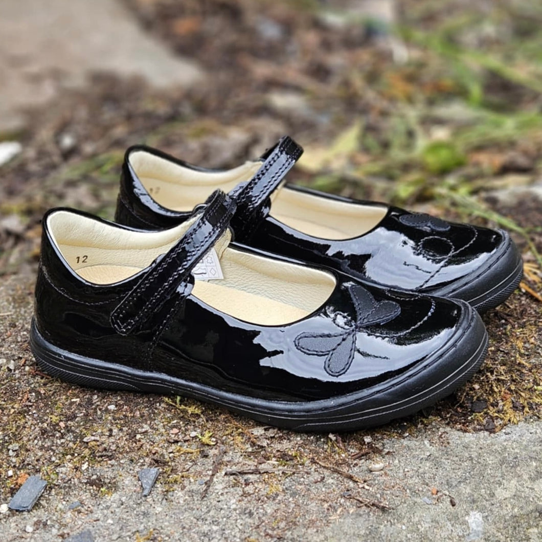 Froddo School Shoe Mia DF Black Patent