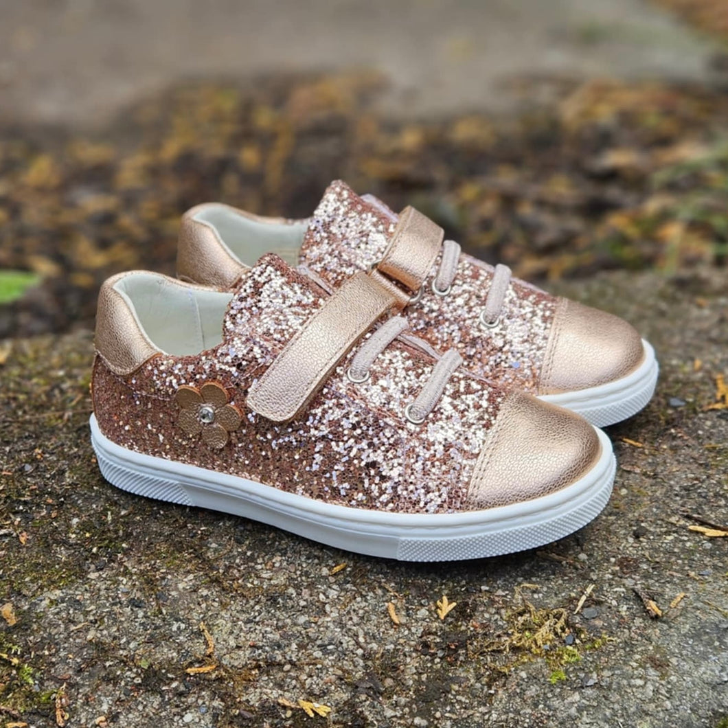 Andanines Nude Glitter Shoe 231320-6