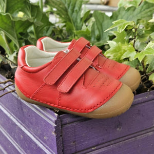 Andanines Red Leather Pre-Walker 201189