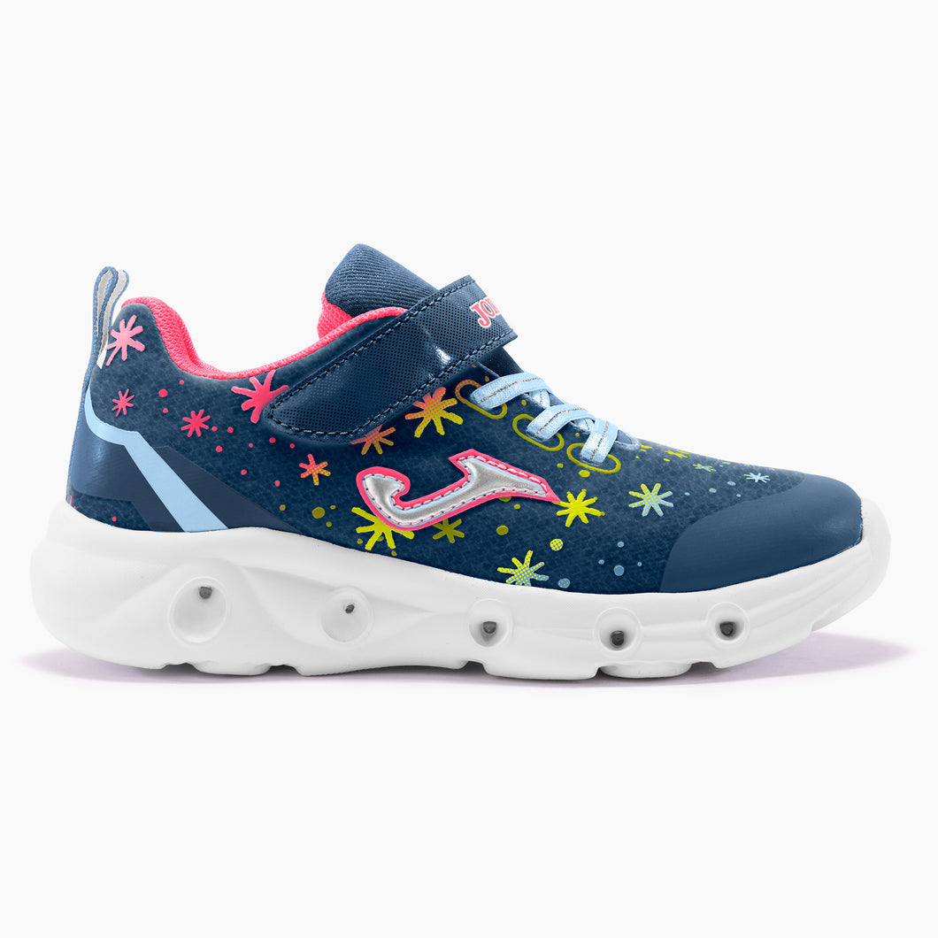 Joma Space JR 2403 Navy Light Up Trainer