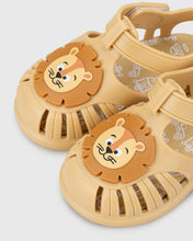 Load image into Gallery viewer, Igor Tobby Lion Yellow Jelly Sandal
