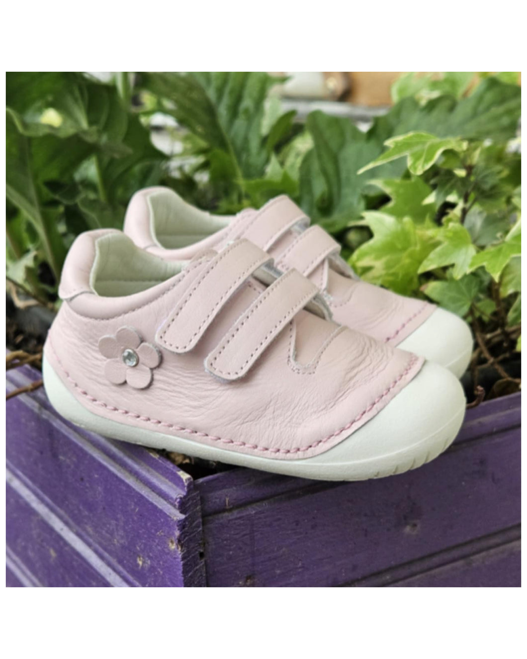 212204-8 Pre-walker Rose Leather