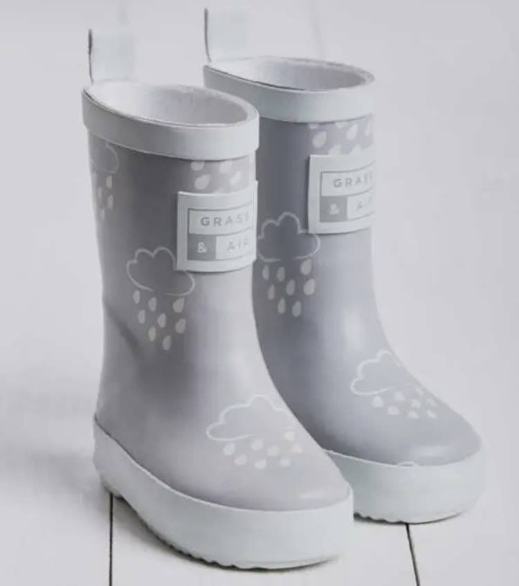 Grass & Air Colour Changing Welly Grey