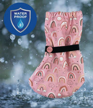 Load image into Gallery viewer, Rain Sock Pink Rainbow
