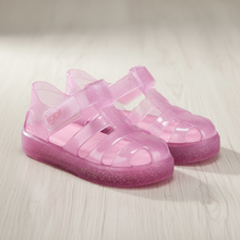 Load image into Gallery viewer, Igor Star Glitter Rosa Jelly Sandal
