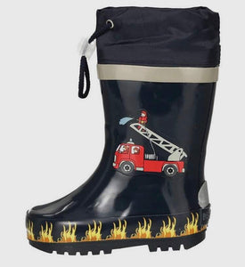 Playshoes Fire Engine Wellies