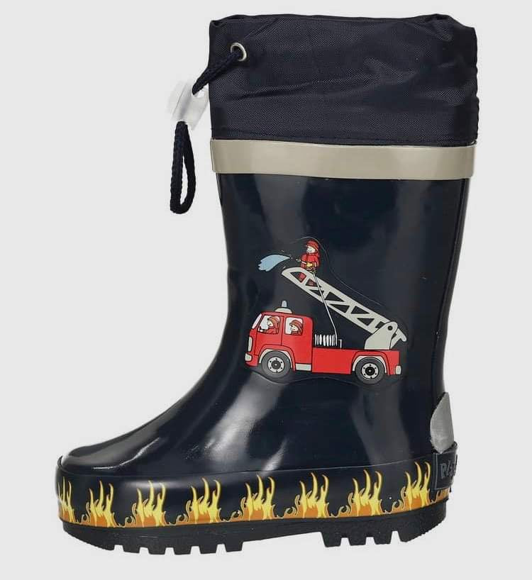 Playshoes Fire Engine Wellies
