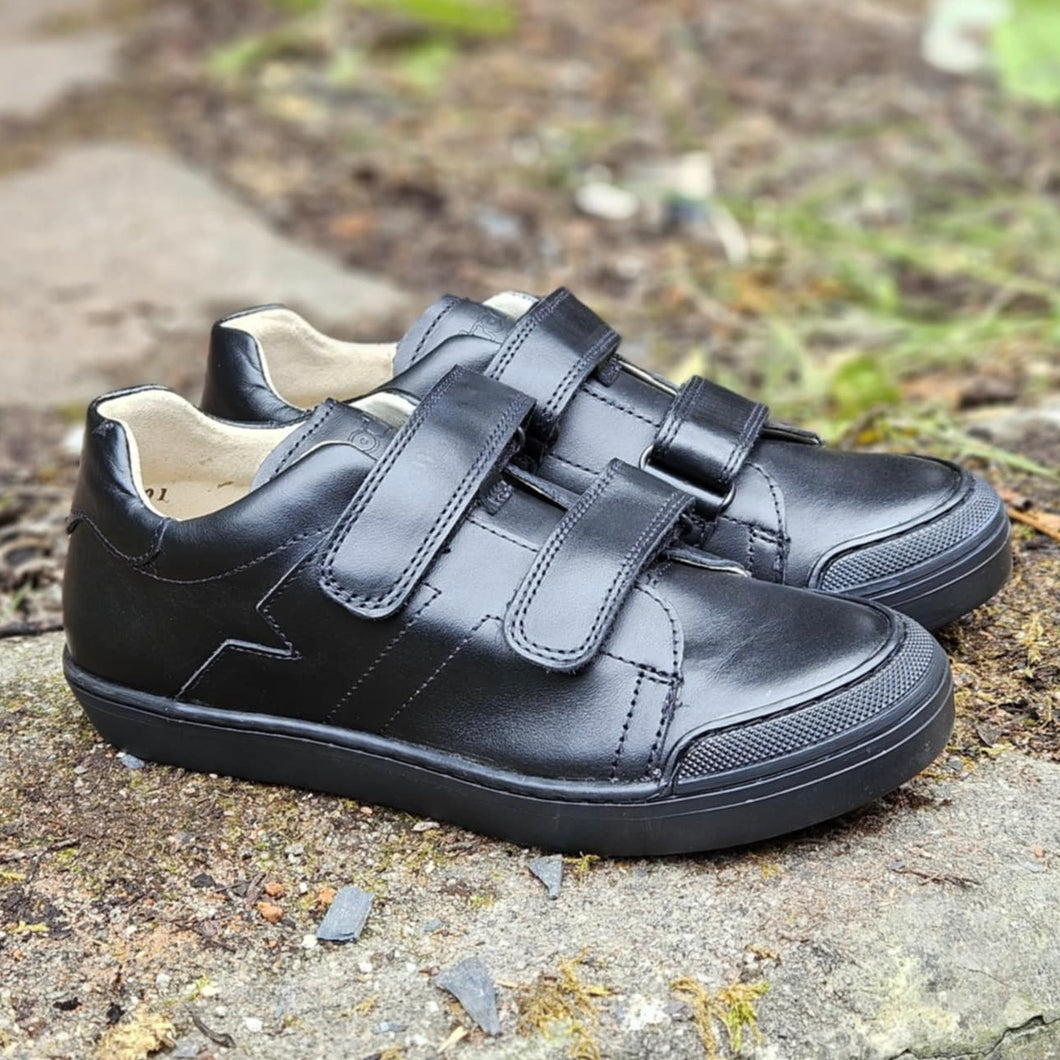 Froddo School Shoe Aster Black Leather