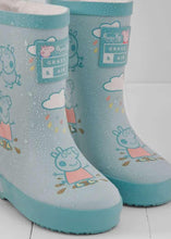 Load image into Gallery viewer, Grass &amp; Air Peppa Pig Blue Colour Changing Wellies
