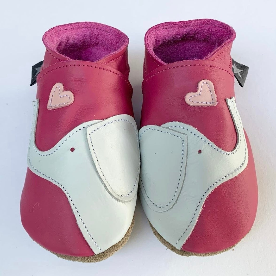 Starchild Ellie Fuchsia Pram Shoes