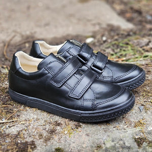Froddo School Shoe Strike Black Leather