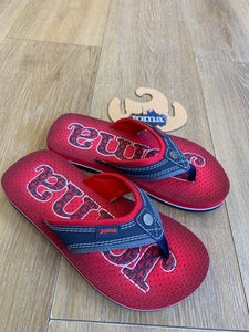 Joma Red Flipflops