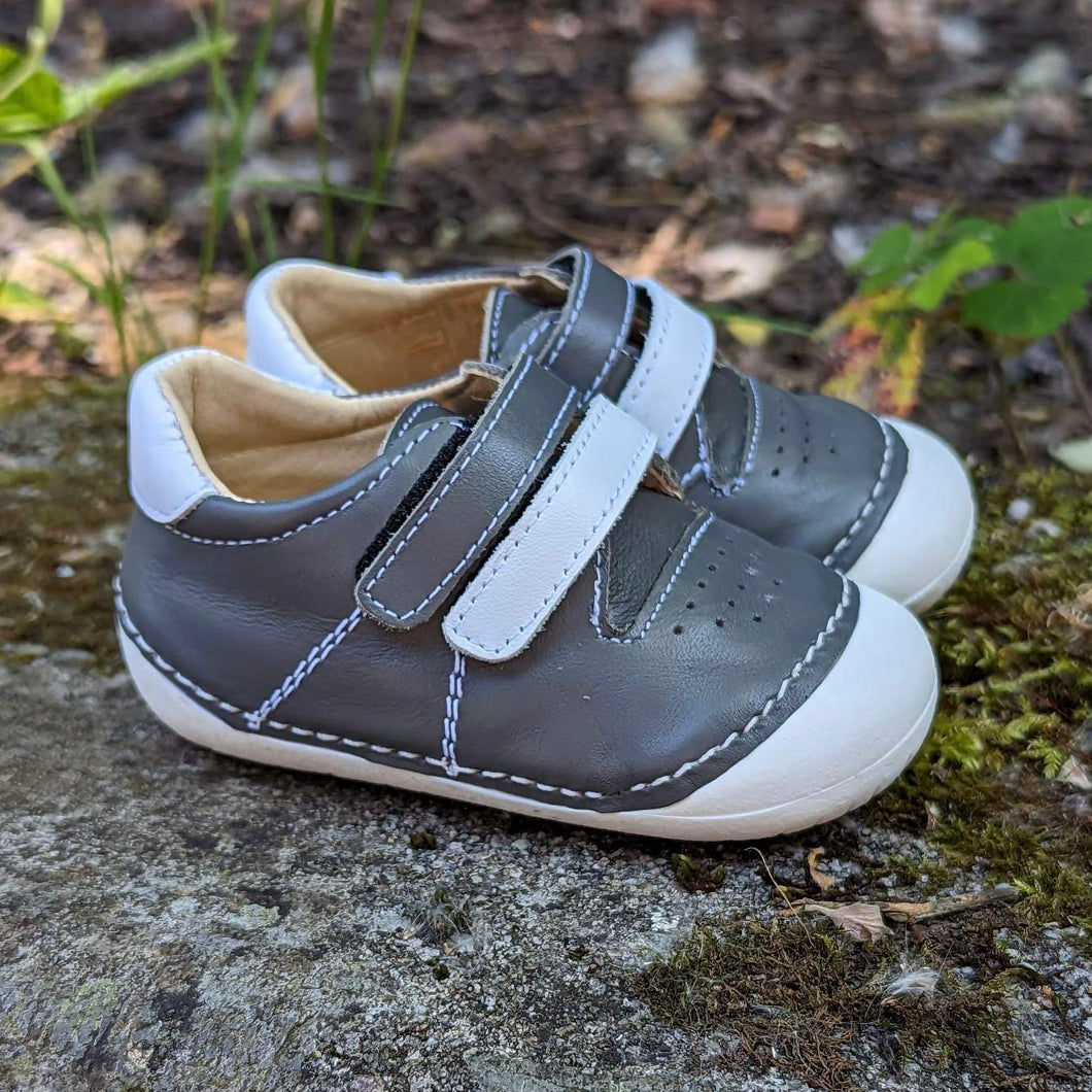 Andanines Pre-Walker 201189-8 Grey / White Leather