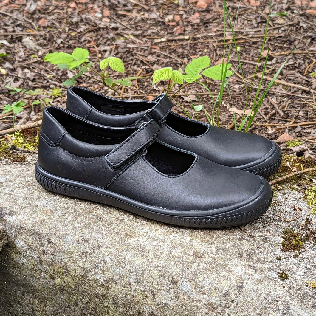 Bopy Sefacan Black Leather School Shoes