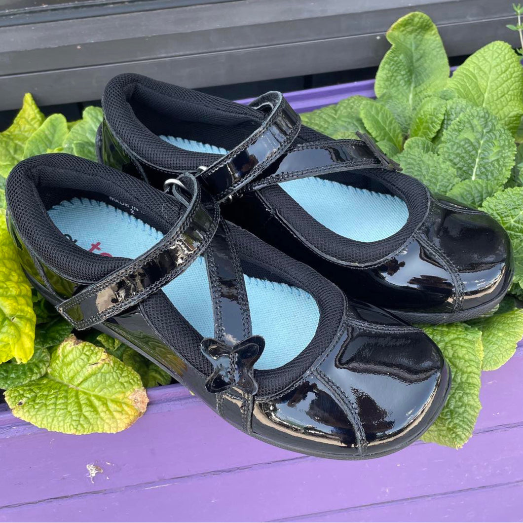 Term Zara Black Patent School Shoes