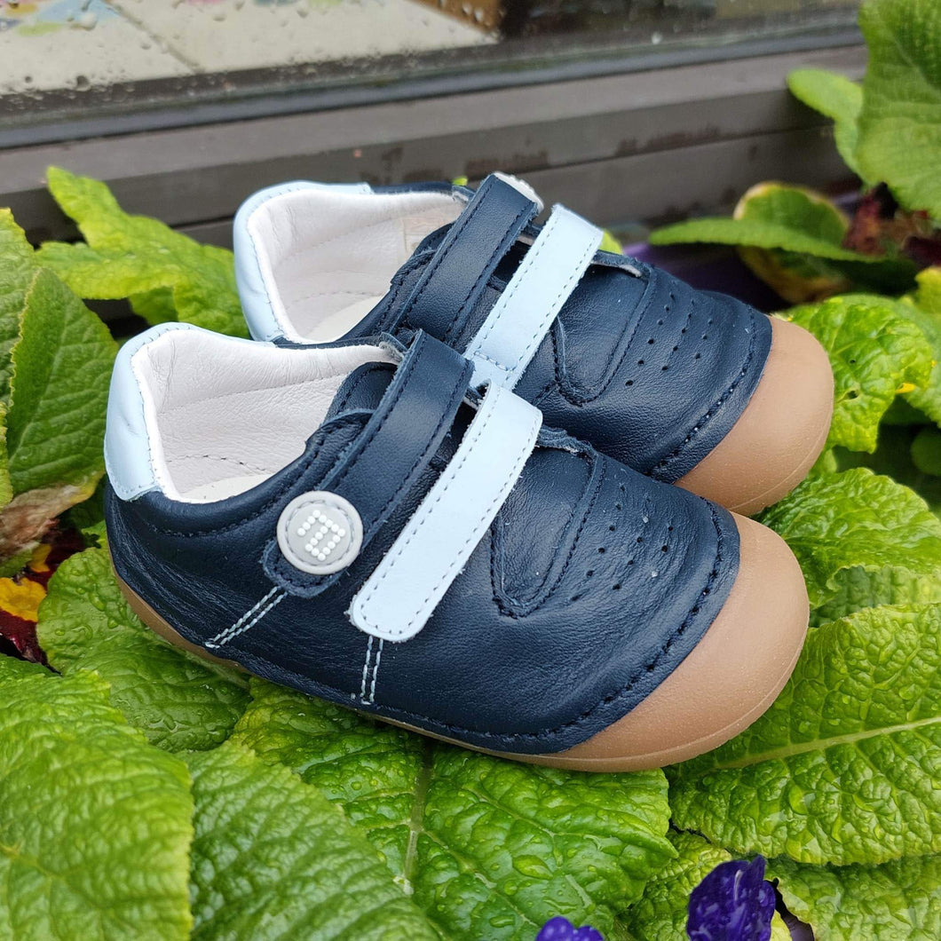 Andanines Pre-Walker 201189 Navy Leather