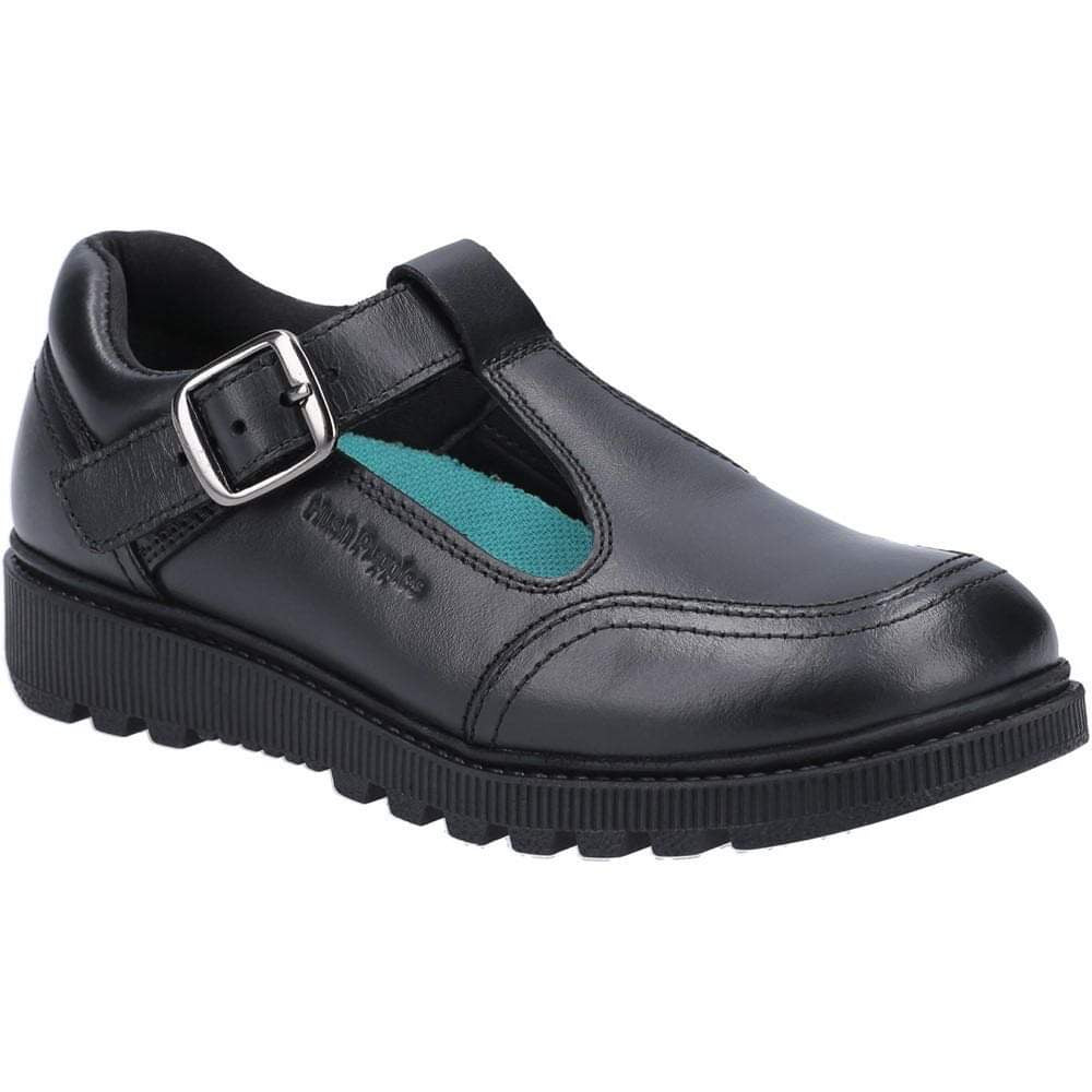Hush Puppies Kerry Black Leather
