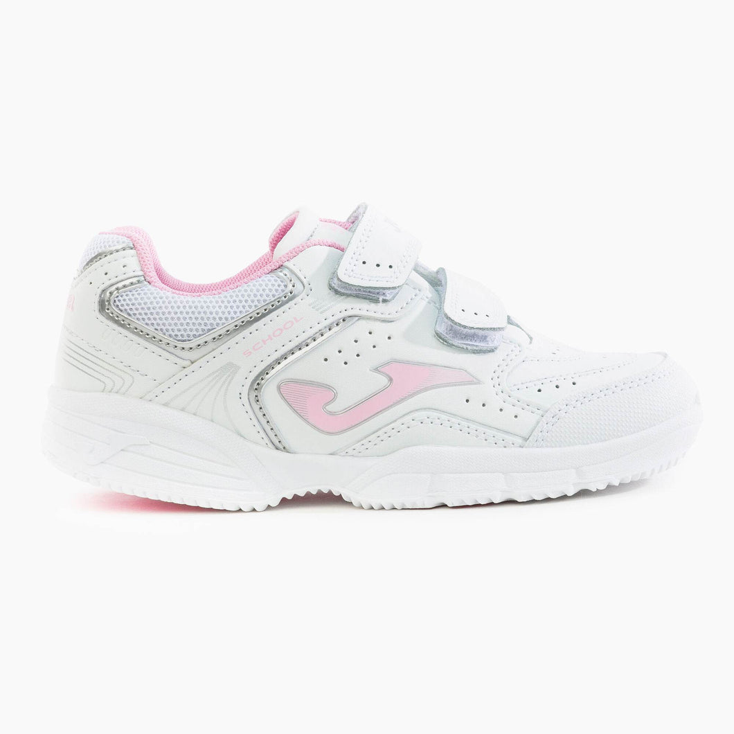 Joma School JR 2013 White Pink