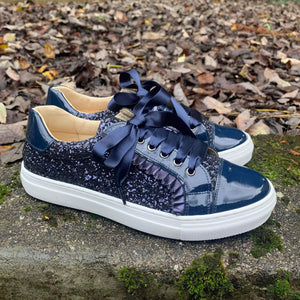 Andanines 212755 - 5 Navy Patent Glitter LIMITED EDITION