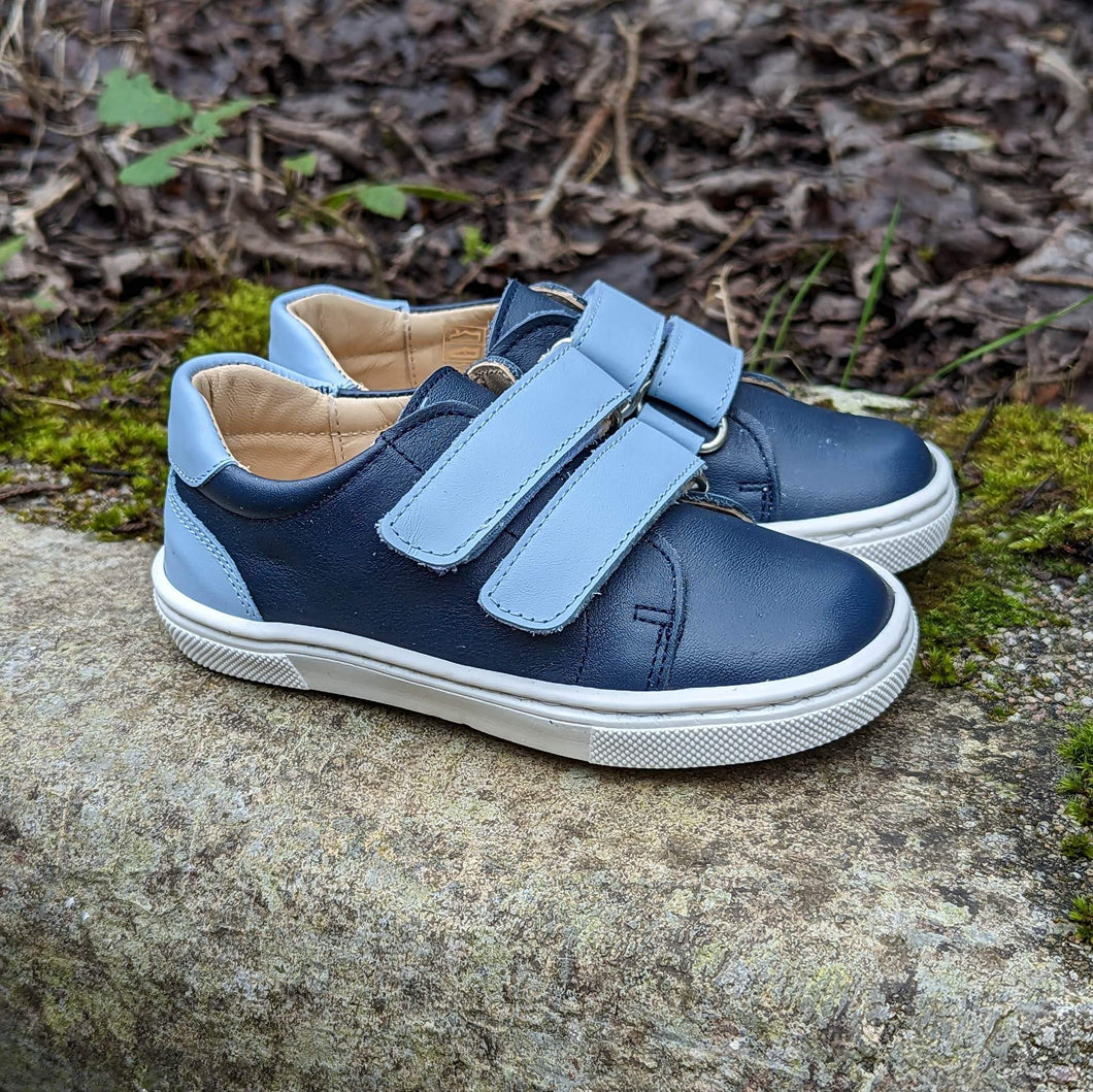 Andanines 222591 Navy & Pale Blue Leather